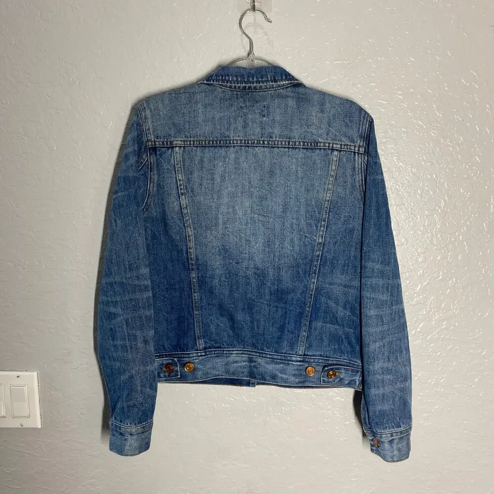 J. Crew Women's Blue Denim Jean Jacket Size S